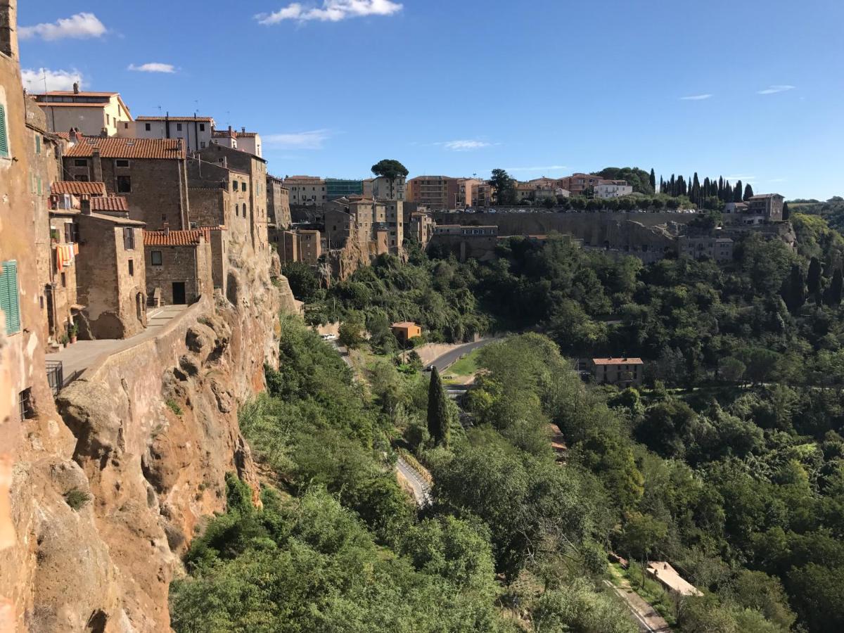 Апартаменты La Casa Nel Tufo Питильяно Экстерьер фото