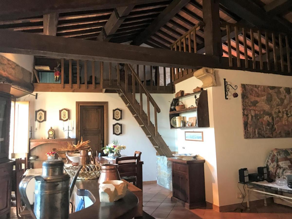 Апартаменты La Casa Nel Tufo Питильяно Экстерьер фото